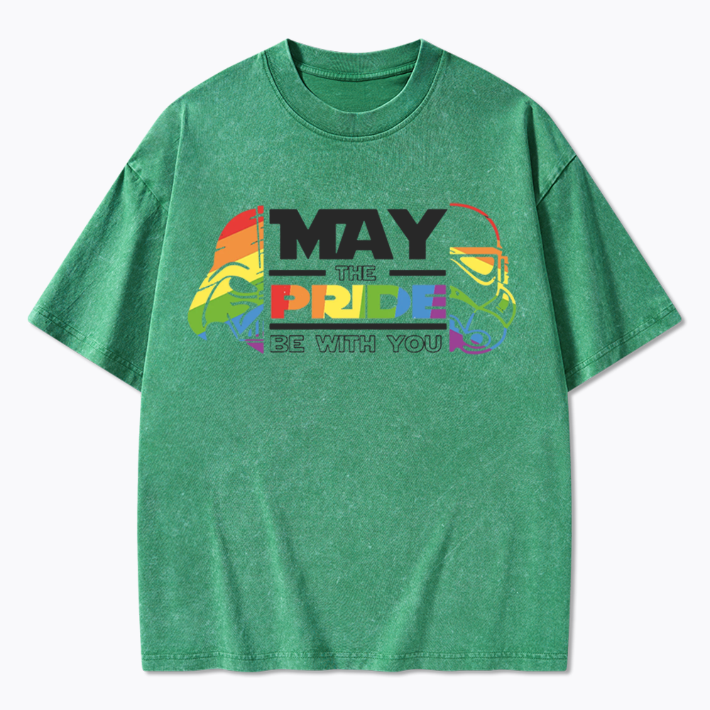 May the Pride be with You Washed T-Shirt