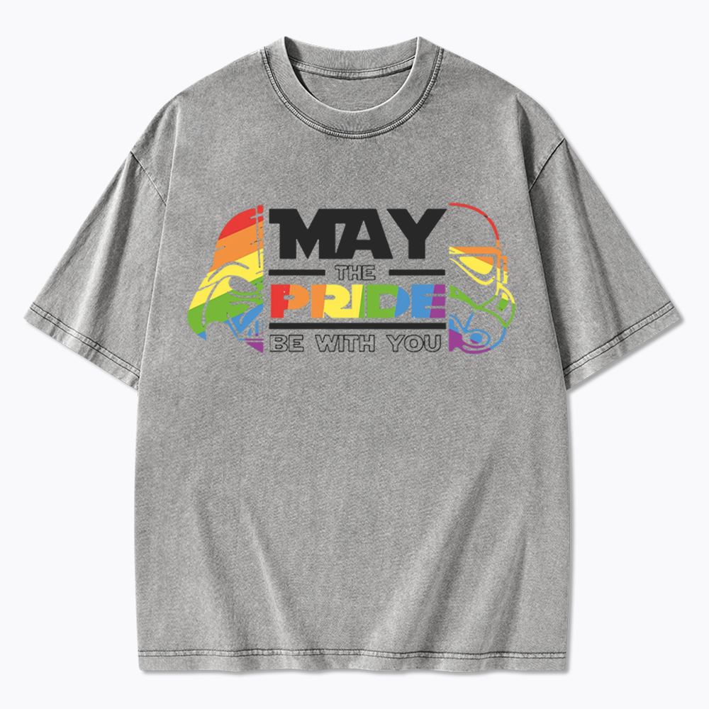 May the Pride be with You Washed T-Shirt