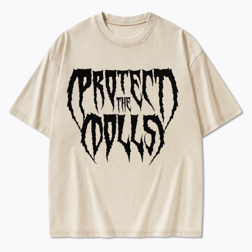 Protect The Dolls Washed T-Shirt