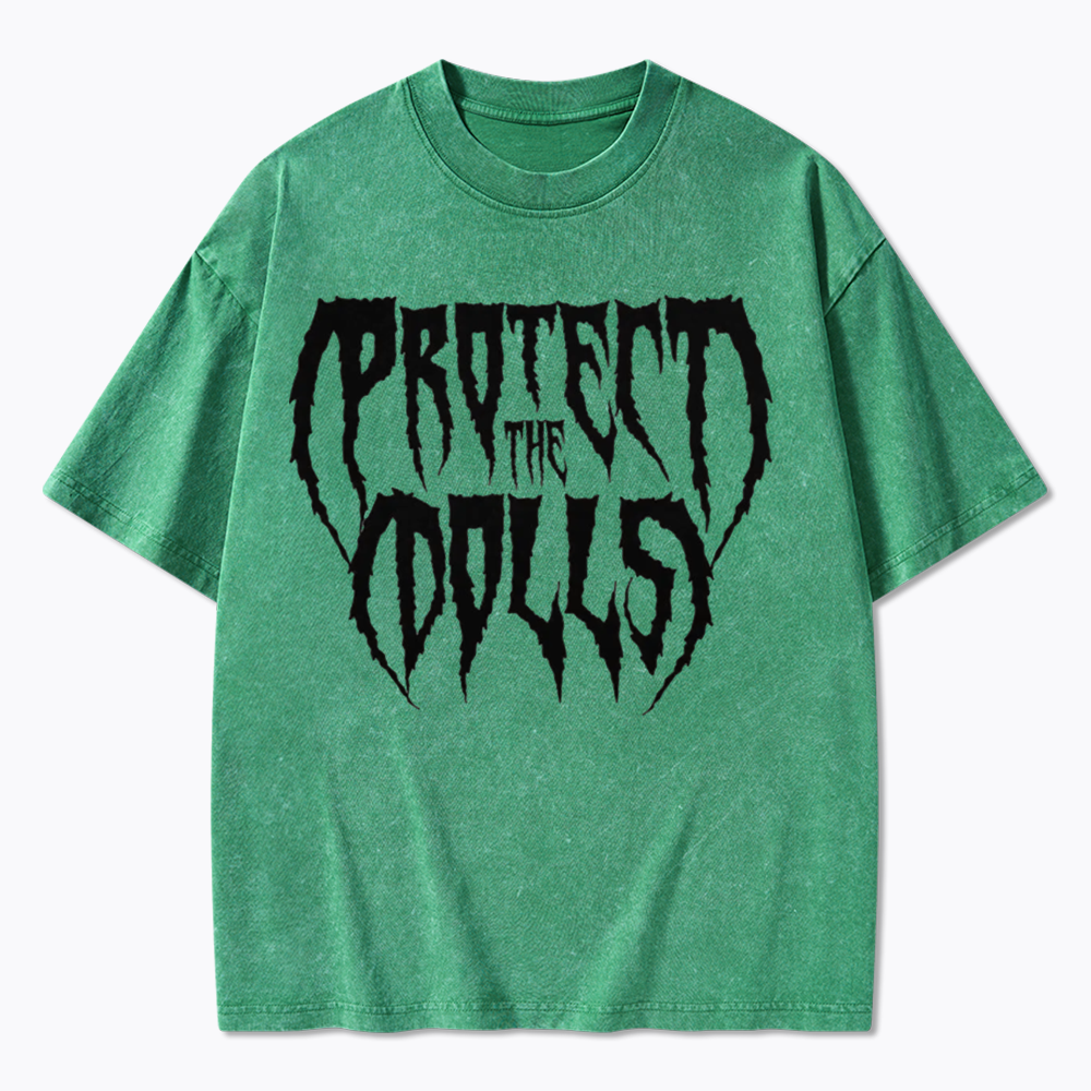 Protect The Dolls Washed T-Shirt