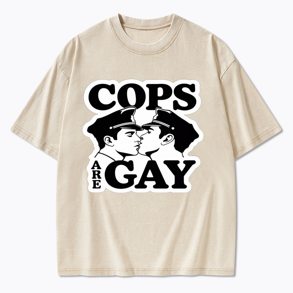 Cops Are Gay Washed T-Shirt