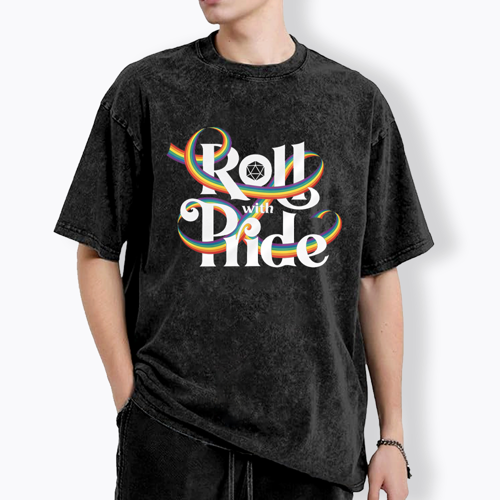 Roll With Pride Washed T-Shirt