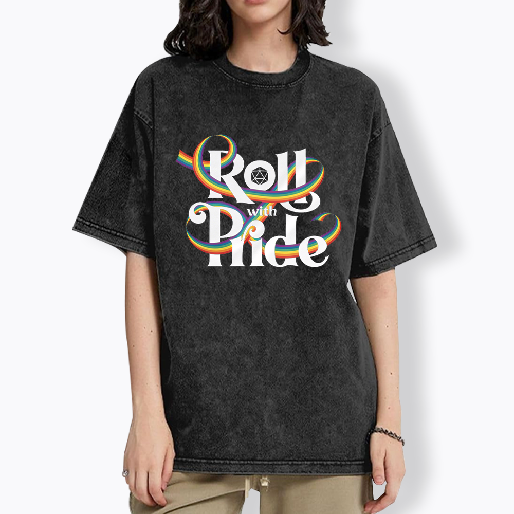 Roll With Pride Washed T-Shirt