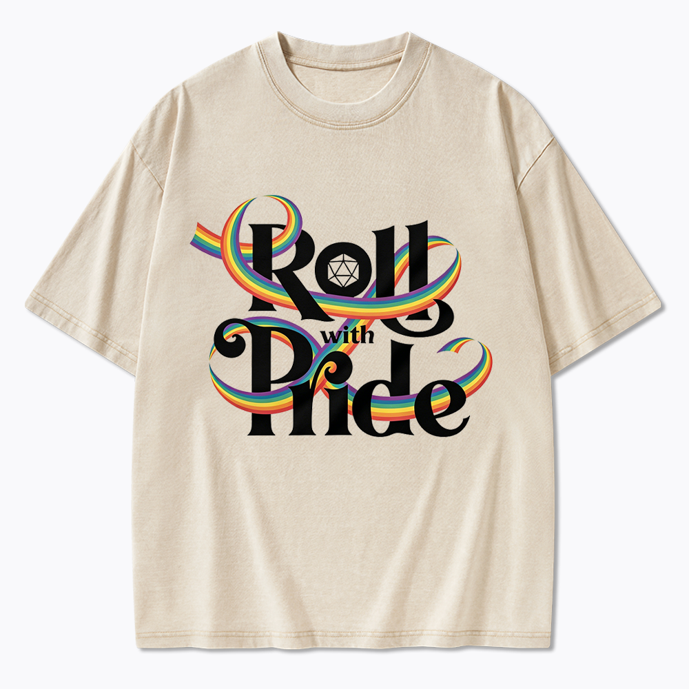 Roll With Pride Washed T-Shirt