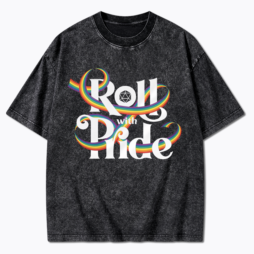 Roll With Pride Washed T-Shirt