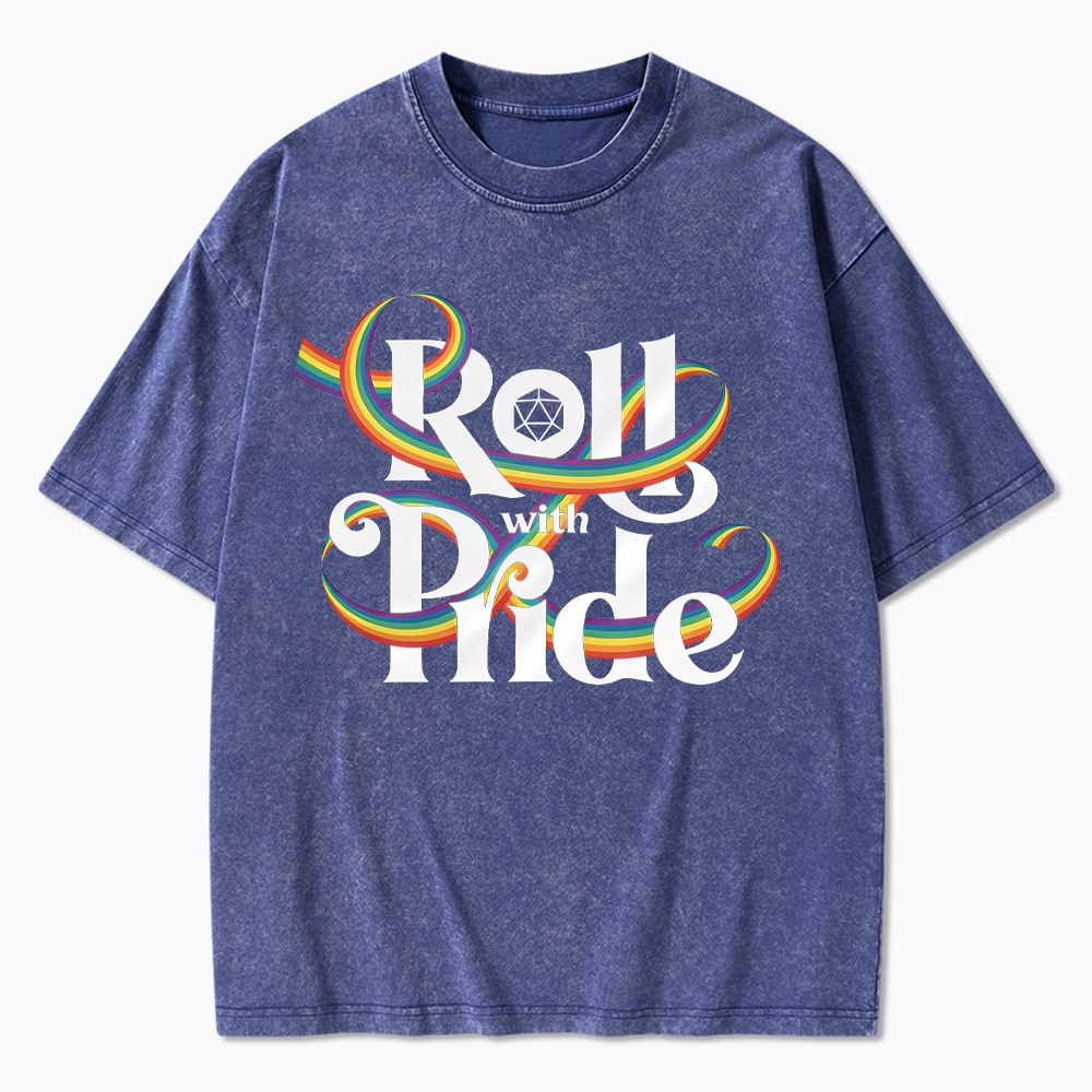 Roll With Pride Washed T-Shirt