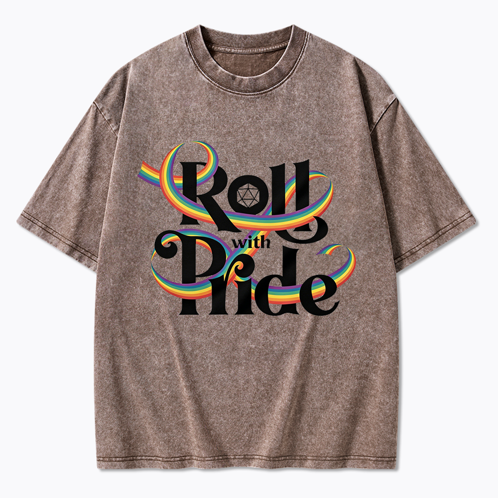 Roll With Pride Washed T-Shirt
