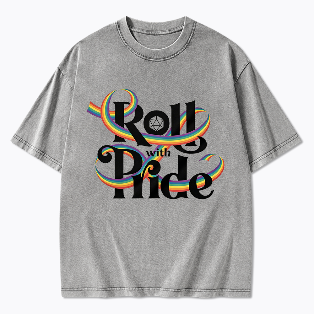 Roll With Pride Washed T-Shirt