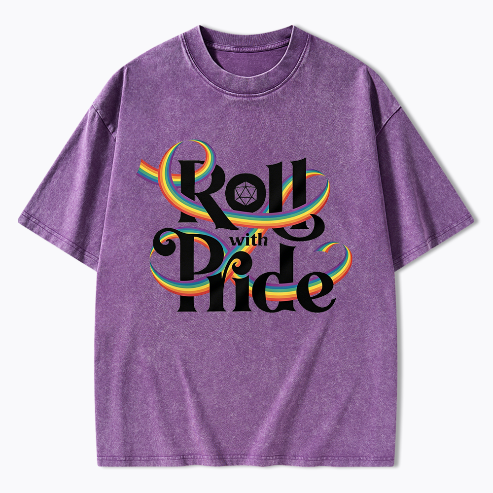 Roll With Pride Washed T-Shirt