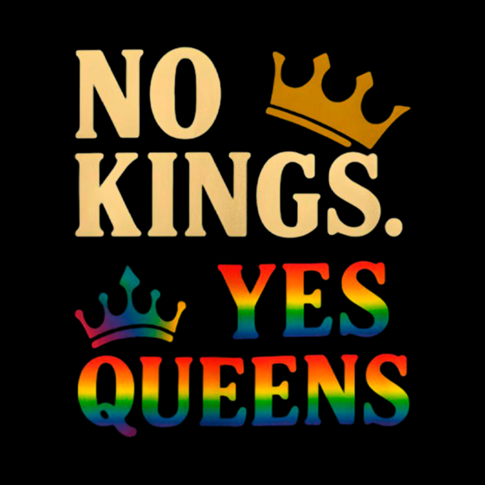 No Kings Yes Queens Washed T-Shirt