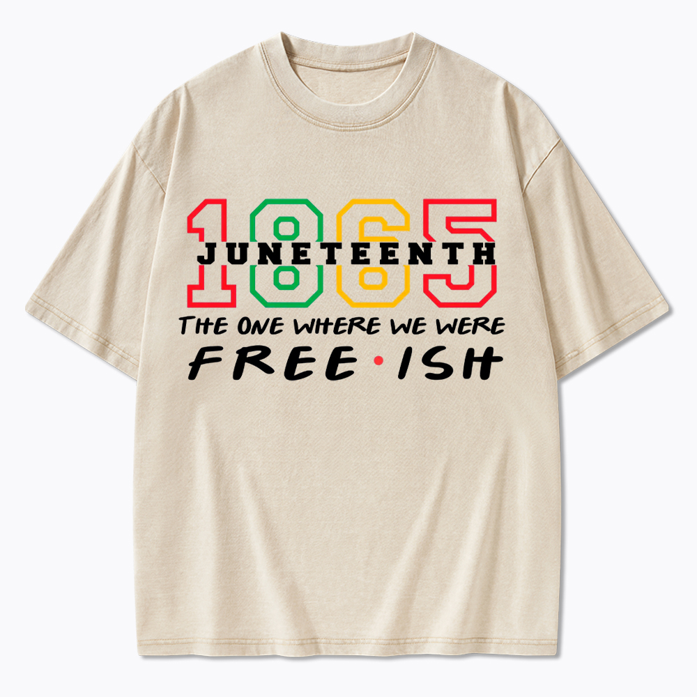 Juneteenth Freedom Day Washed T-Shirt
