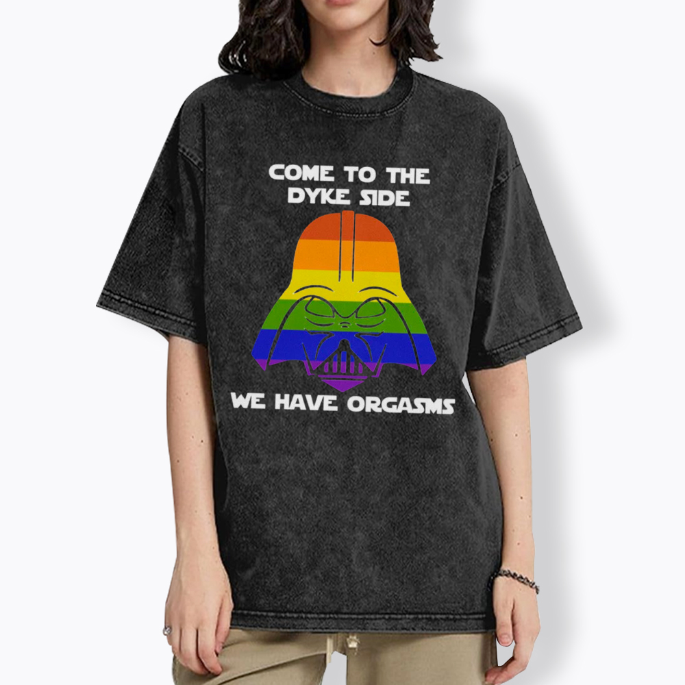 Come to the Dyke Side Washed T-Shirt