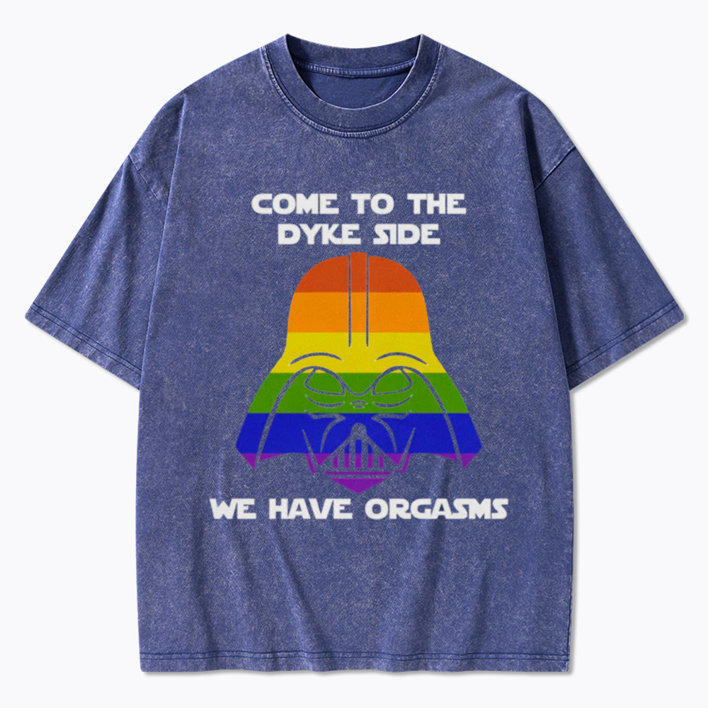 Come to the Dyke Side Washed T-Shirt