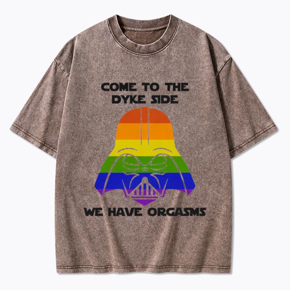 Come to the Dyke Side Washed T-Shirt