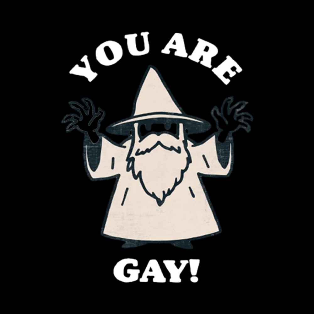 You Are Gay Off Shoulder T-shirt
