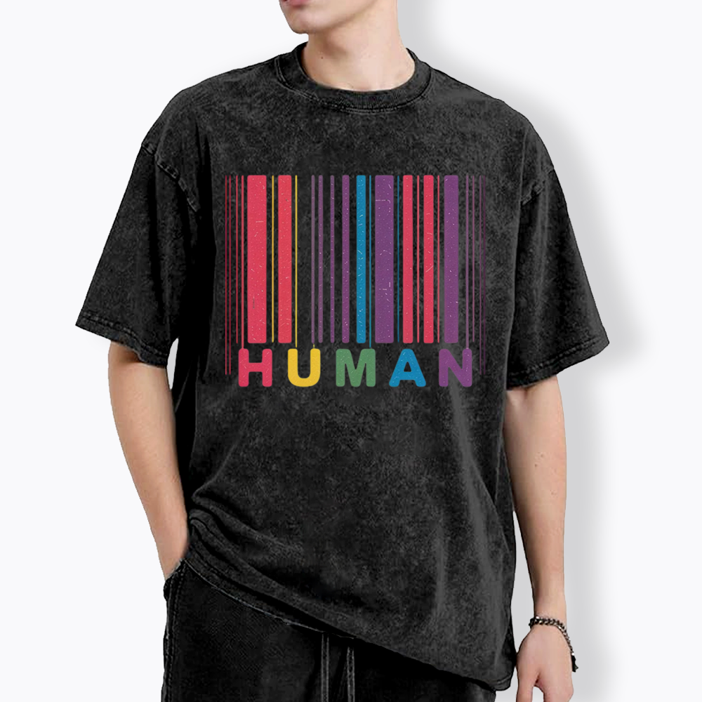 Human Washed T-Shirt