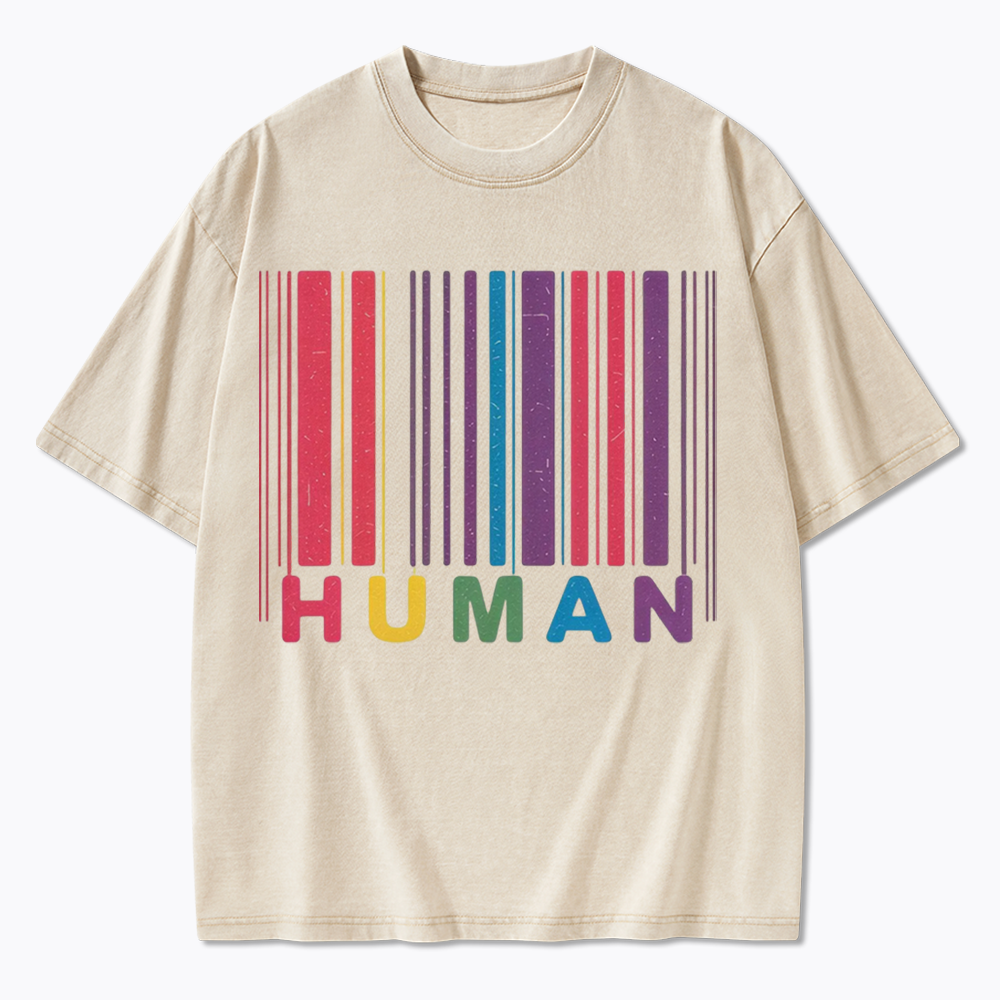 Human Washed T-Shirt