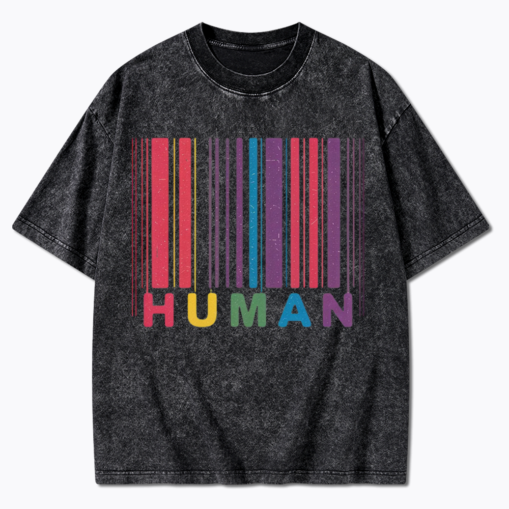 Human Washed T-Shirt