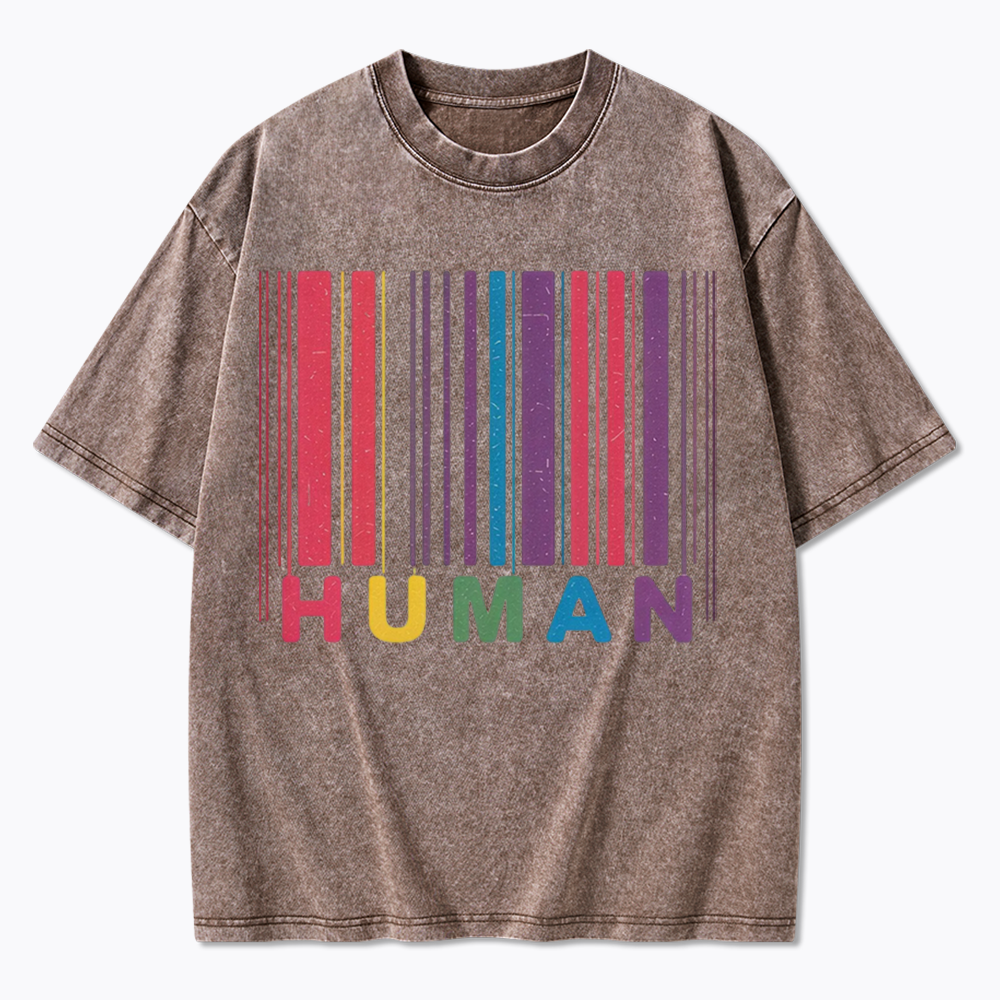 Human Washed T-Shirt