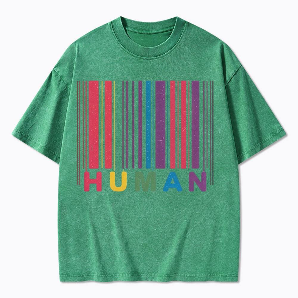 Human Washed T-Shirt