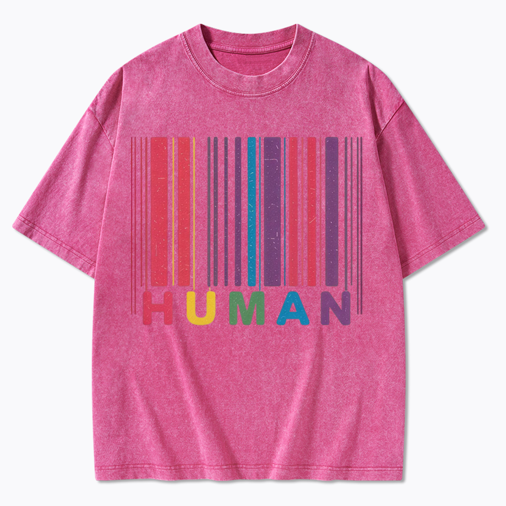 Human Washed T-Shirt