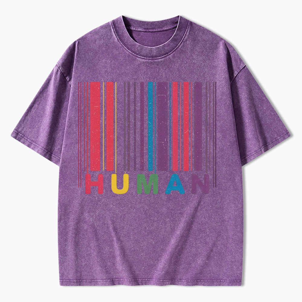 Human Washed T-Shirt