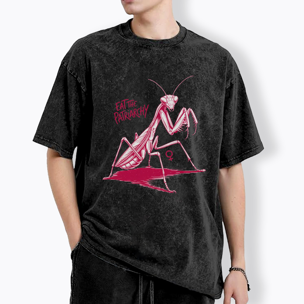 Eat The Patriarchy Washed T-Shirt