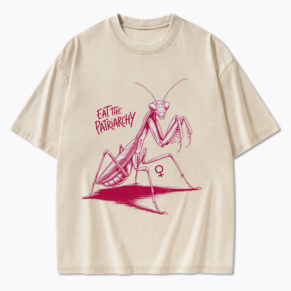 Eat The Patriarchy Washed T-Shirt