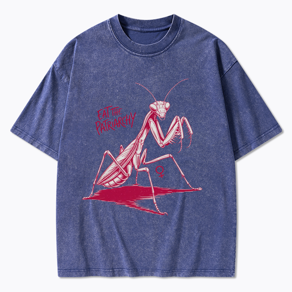 Eat The Patriarchy Washed T-Shirt