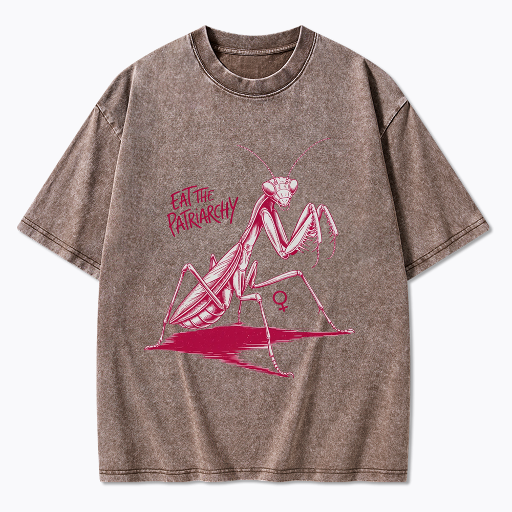 Eat The Patriarchy Washed T-Shirt