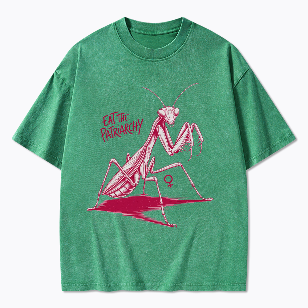 Eat The Patriarchy Washed T-Shirt
