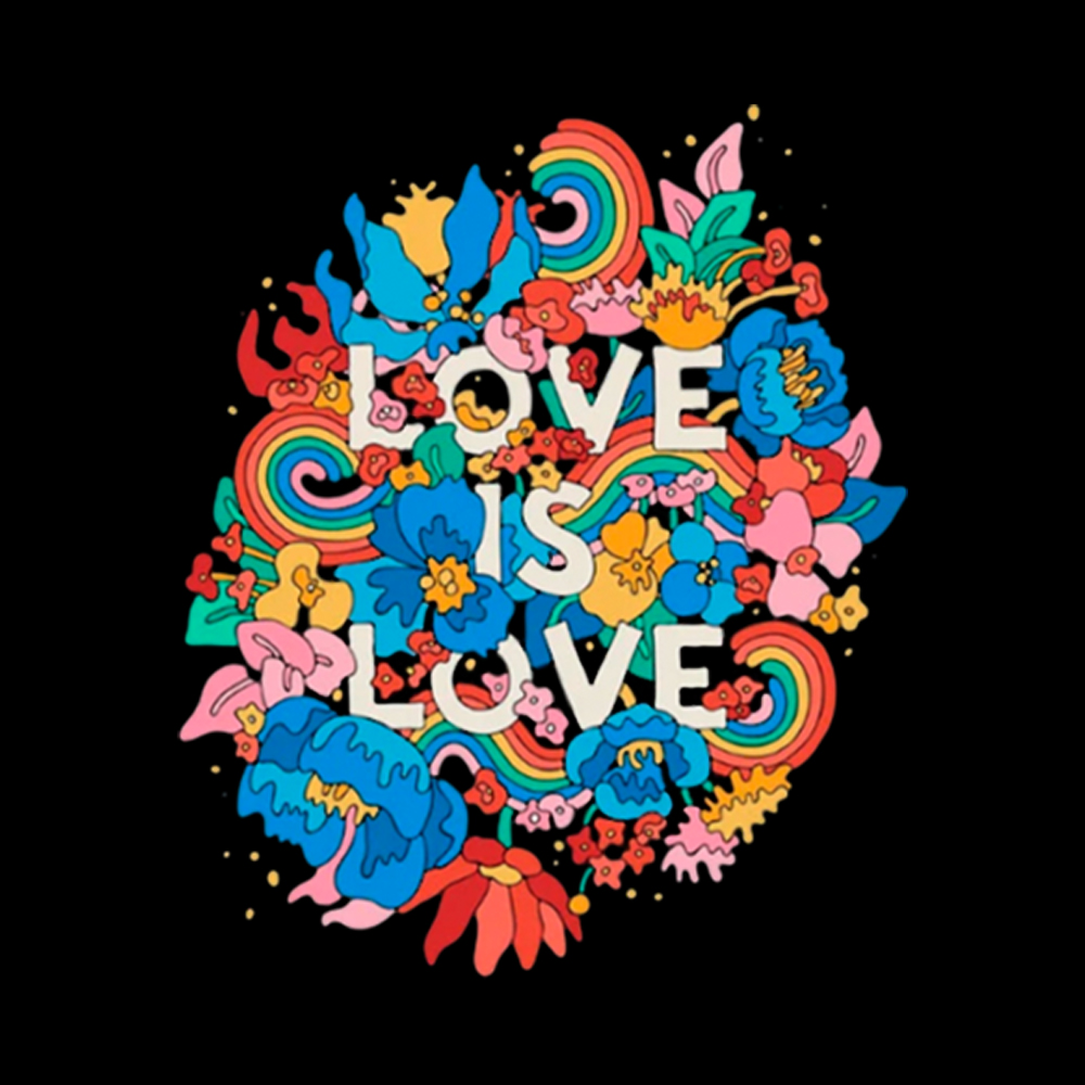 Love is love Pride Washed T-Shirt