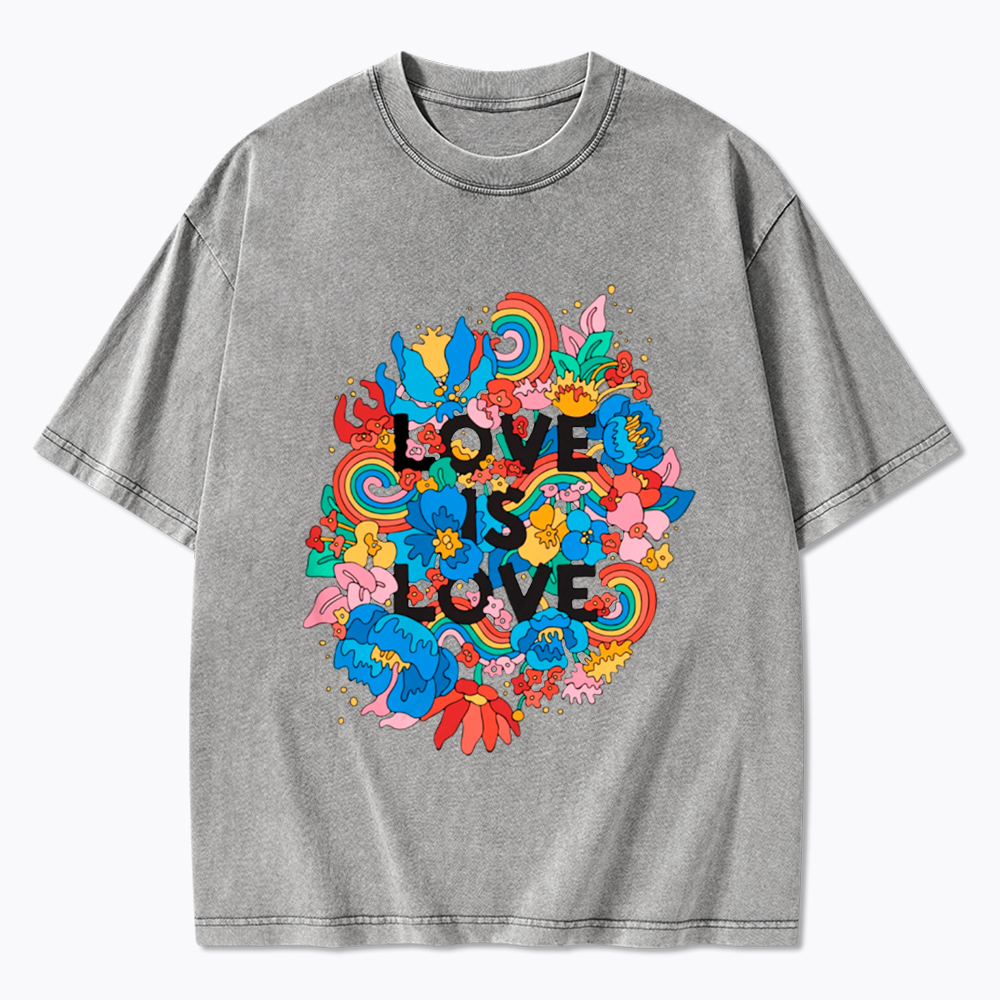 Love is love Pride Washed T-Shirt