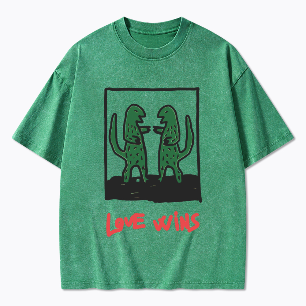 Love Wins Washed T-Shirt