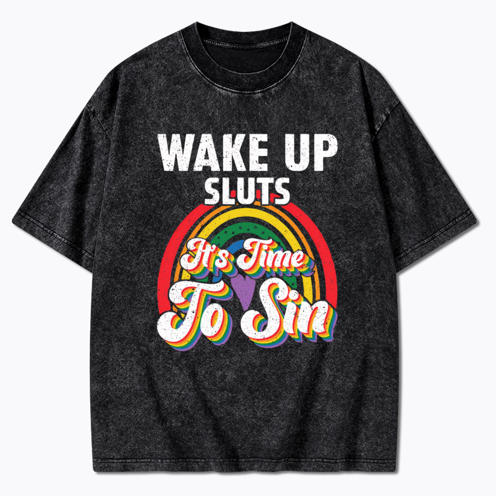 Protect The Dolls Trans Pride Washed T-Shirt
