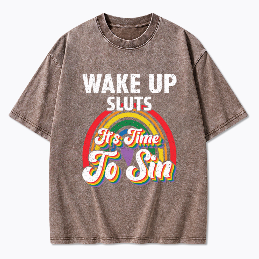Protect The Dolls Trans Pride Washed T-Shirt