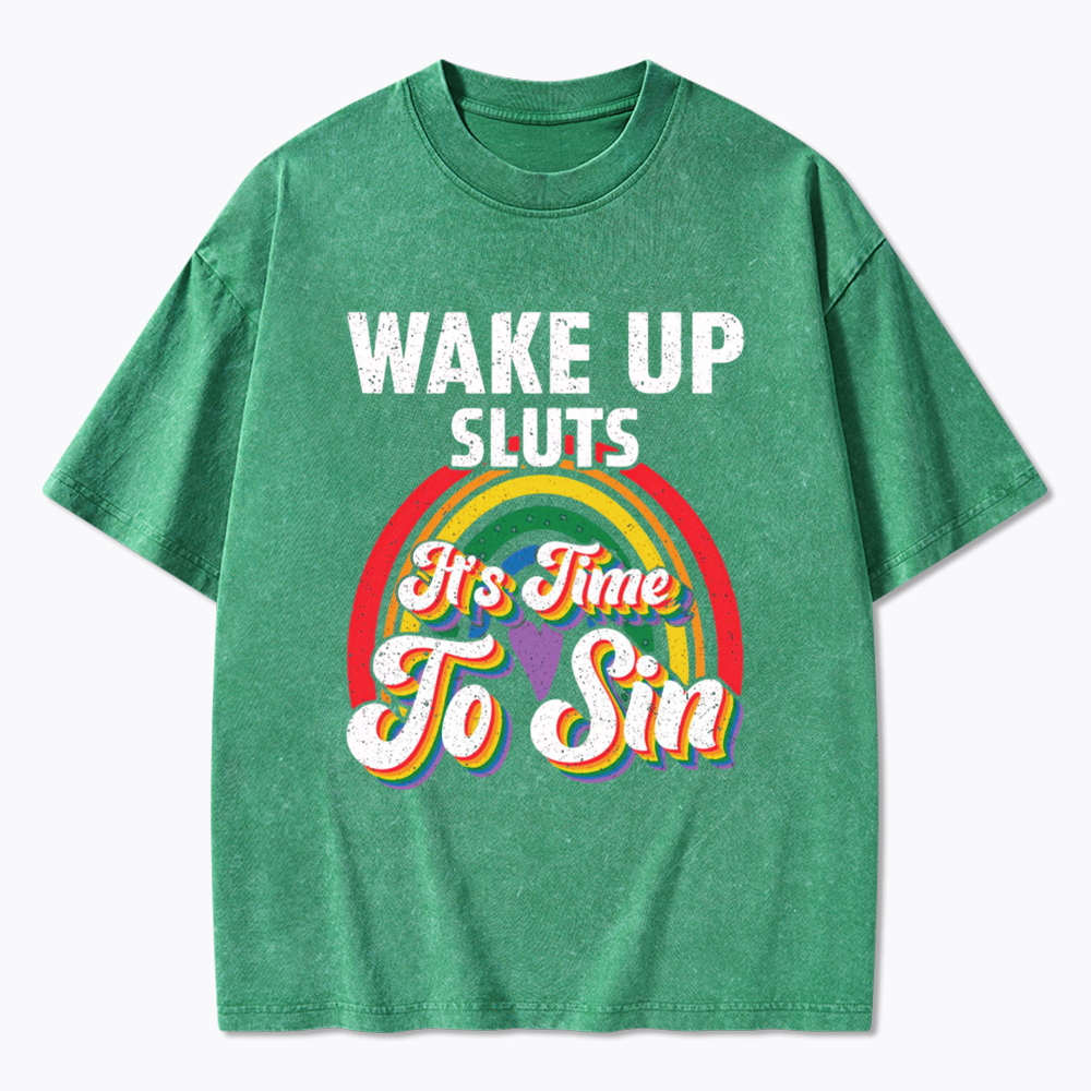 Protect The Dolls Trans Pride Washed T-Shirt