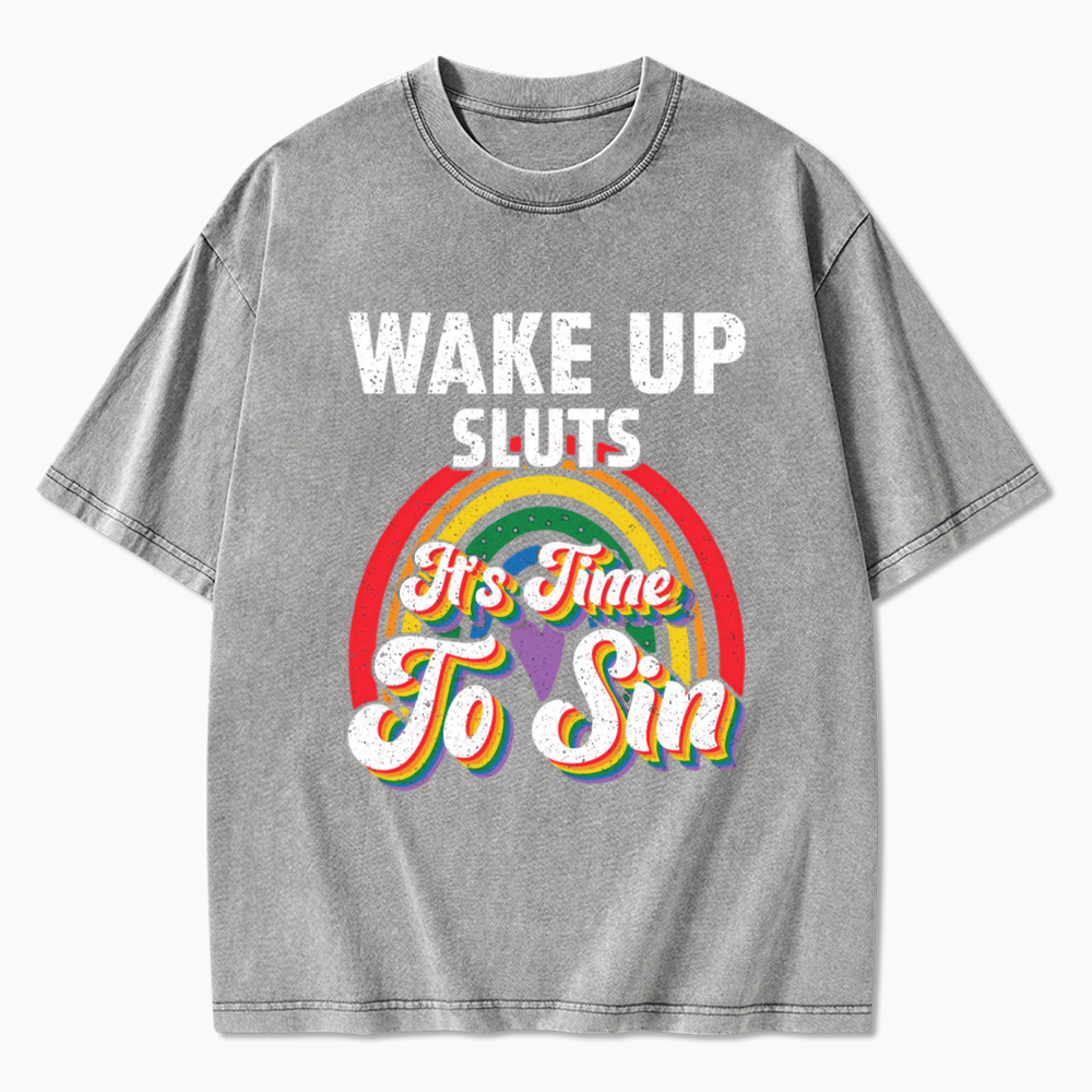 Protect The Dolls Trans Pride Washed T-Shirt