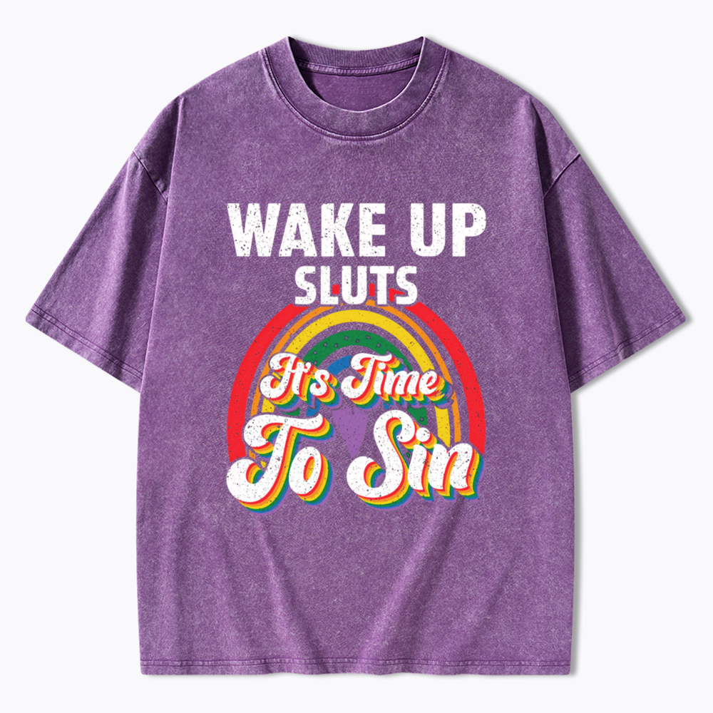 Protect The Dolls Trans Pride Washed T-Shirt