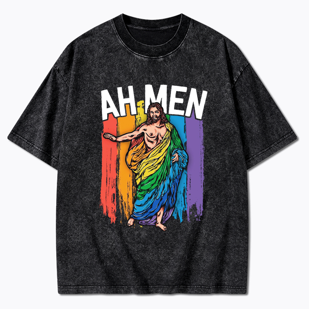 Ah Men Ah Men Washed T-Shirt
