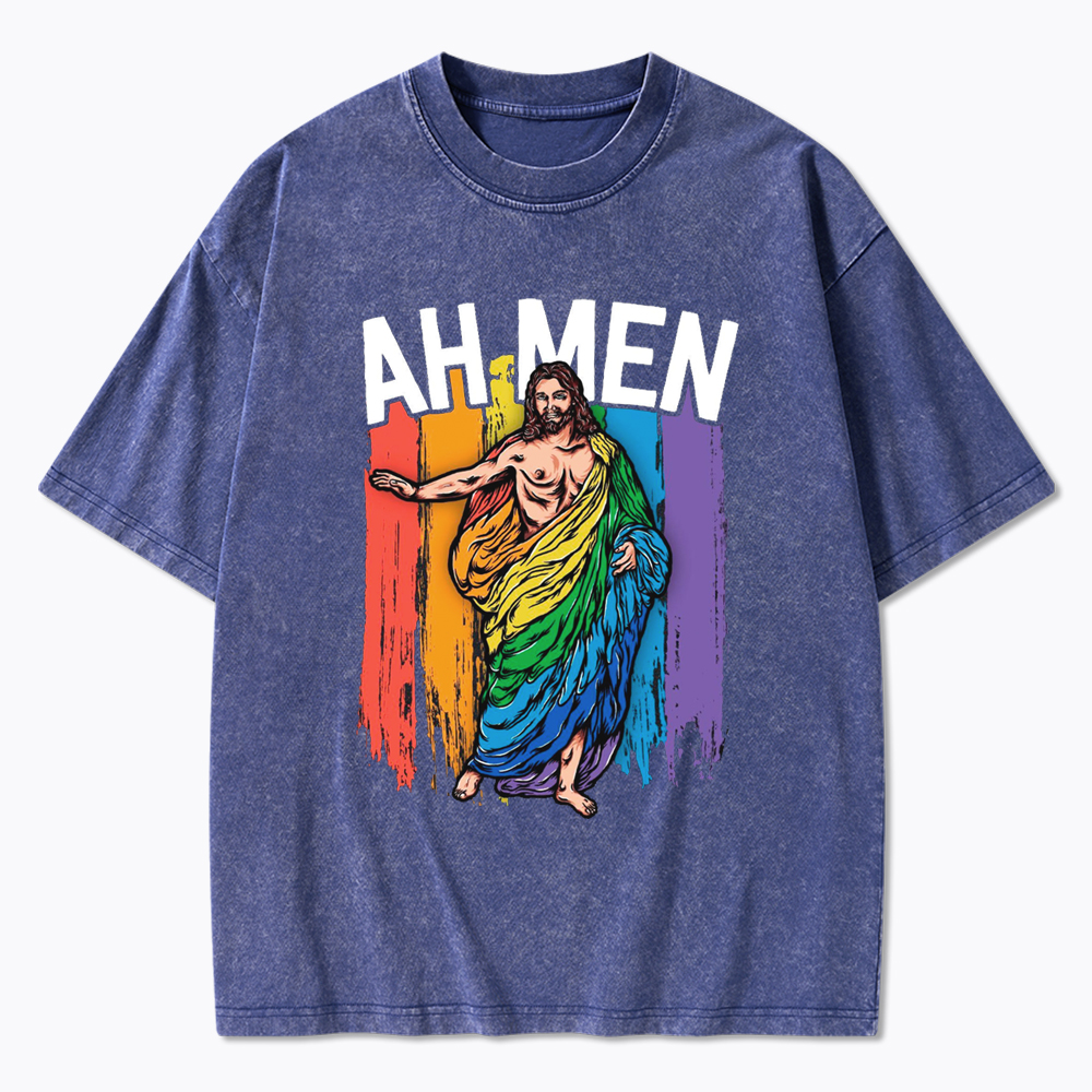 Ah Men Ah Men Washed T-Shirt
