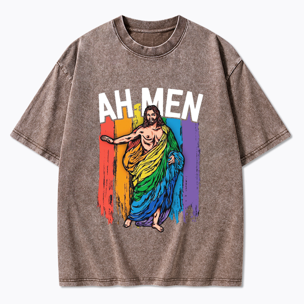 Ah Men Ah Men Washed T-Shirt