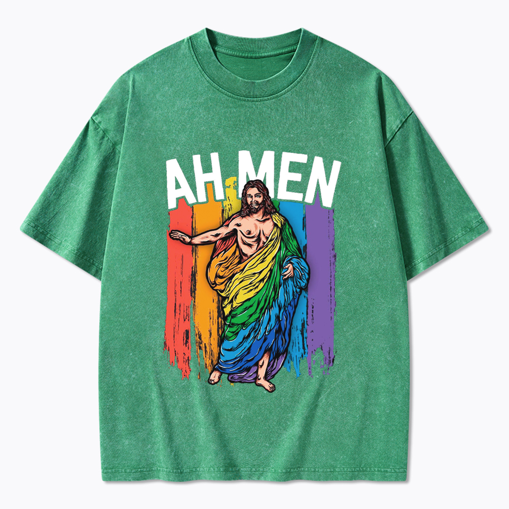 Ah Men Ah Men Washed T-Shirt