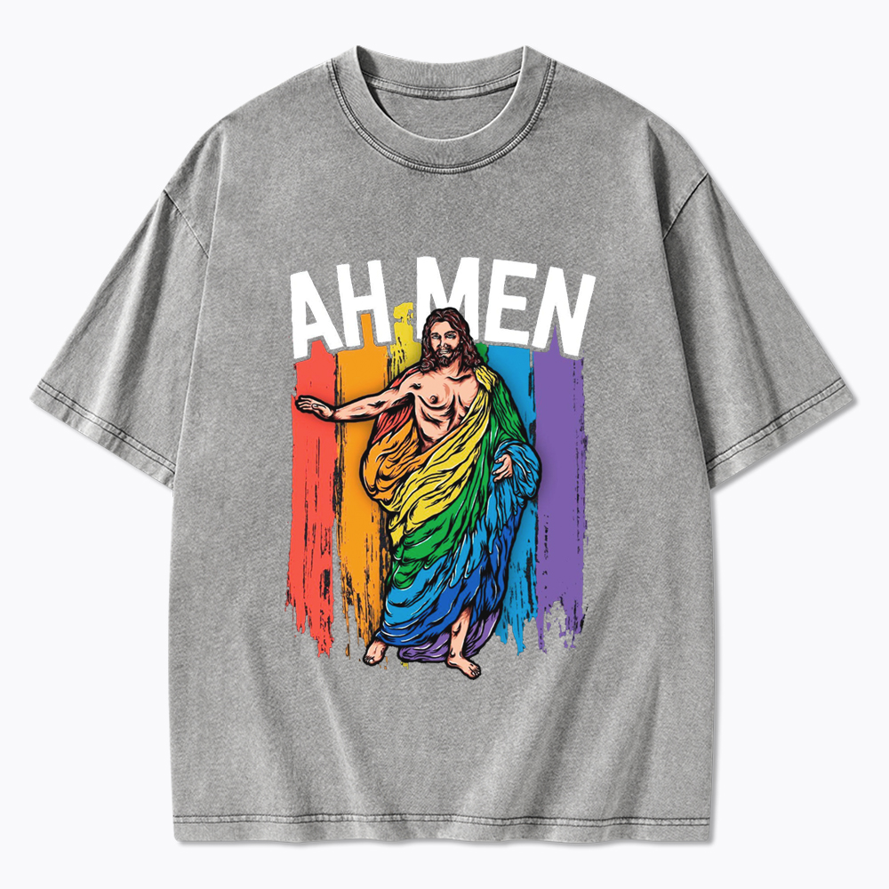 Ah Men Ah Men Washed T-Shirt
