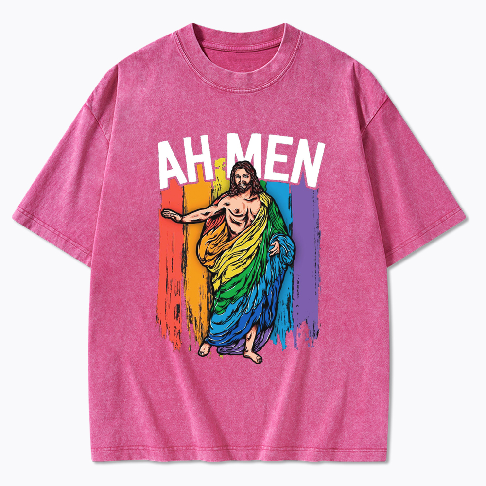 Ah Men Ah Men Washed T-Shirt