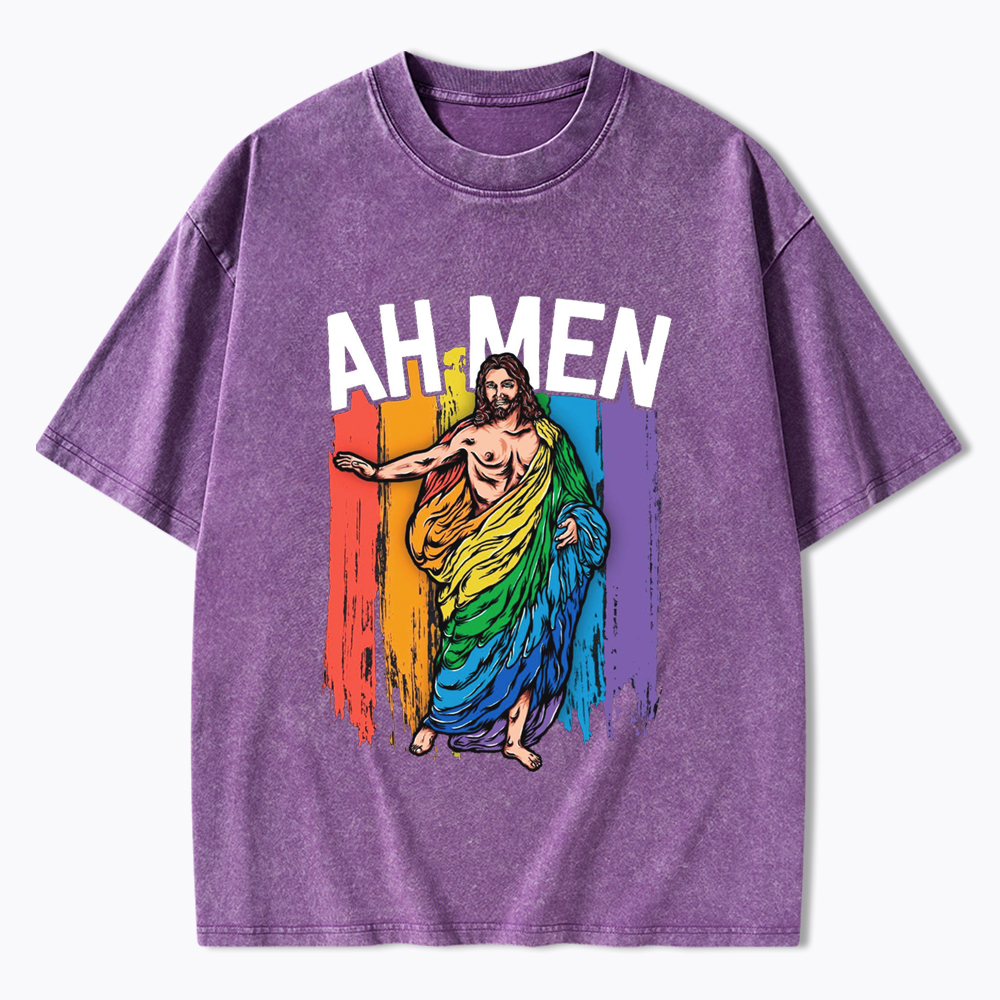 Ah Men Ah Men Washed T-Shirt