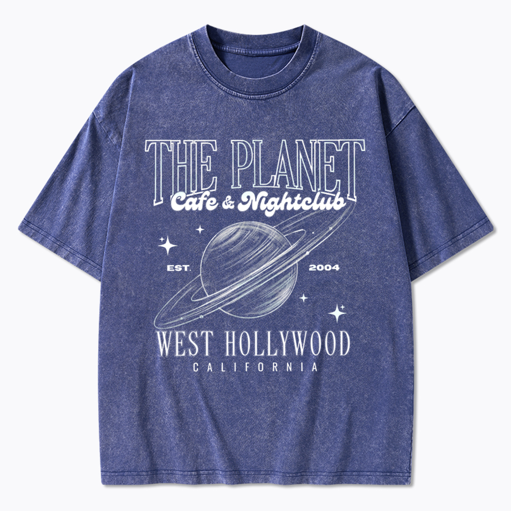 The Planet Cafe Washed T-Shirt