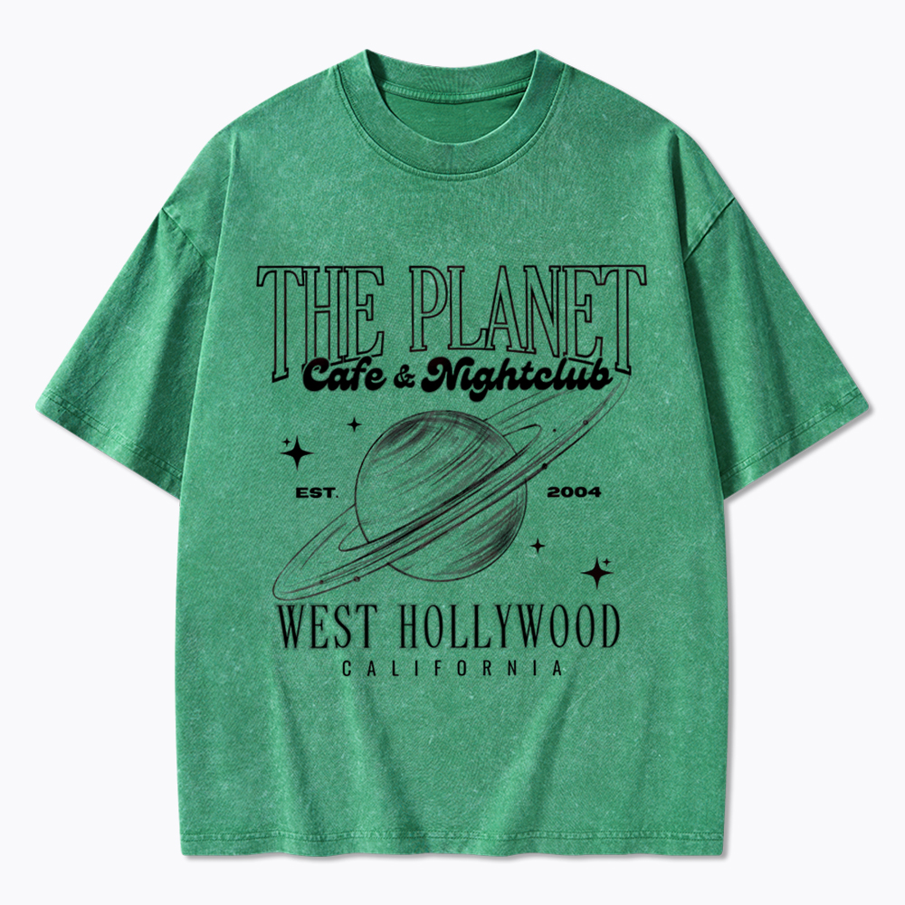 The Planet Cafe Washed T-Shirt