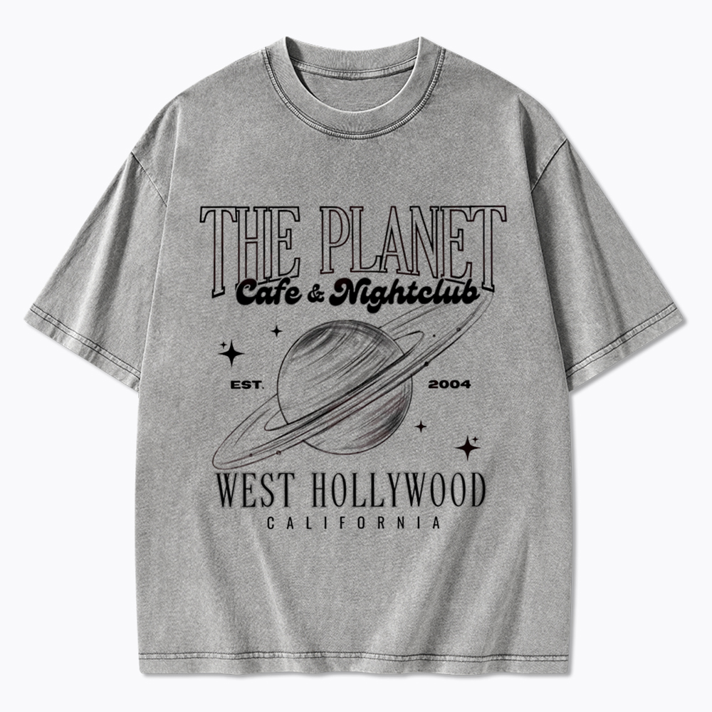 The Planet Cafe Washed T-Shirt