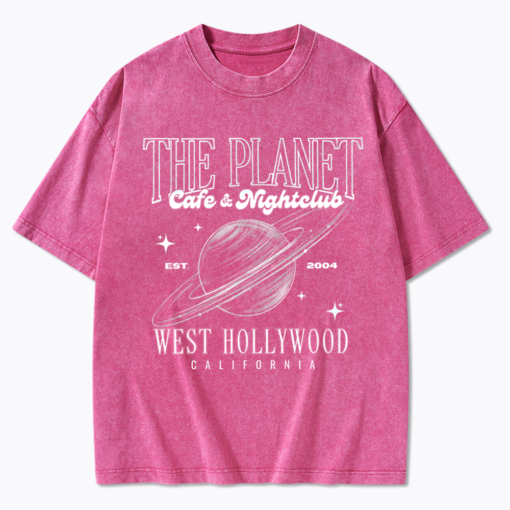 The Planet Cafe Washed T-Shirt